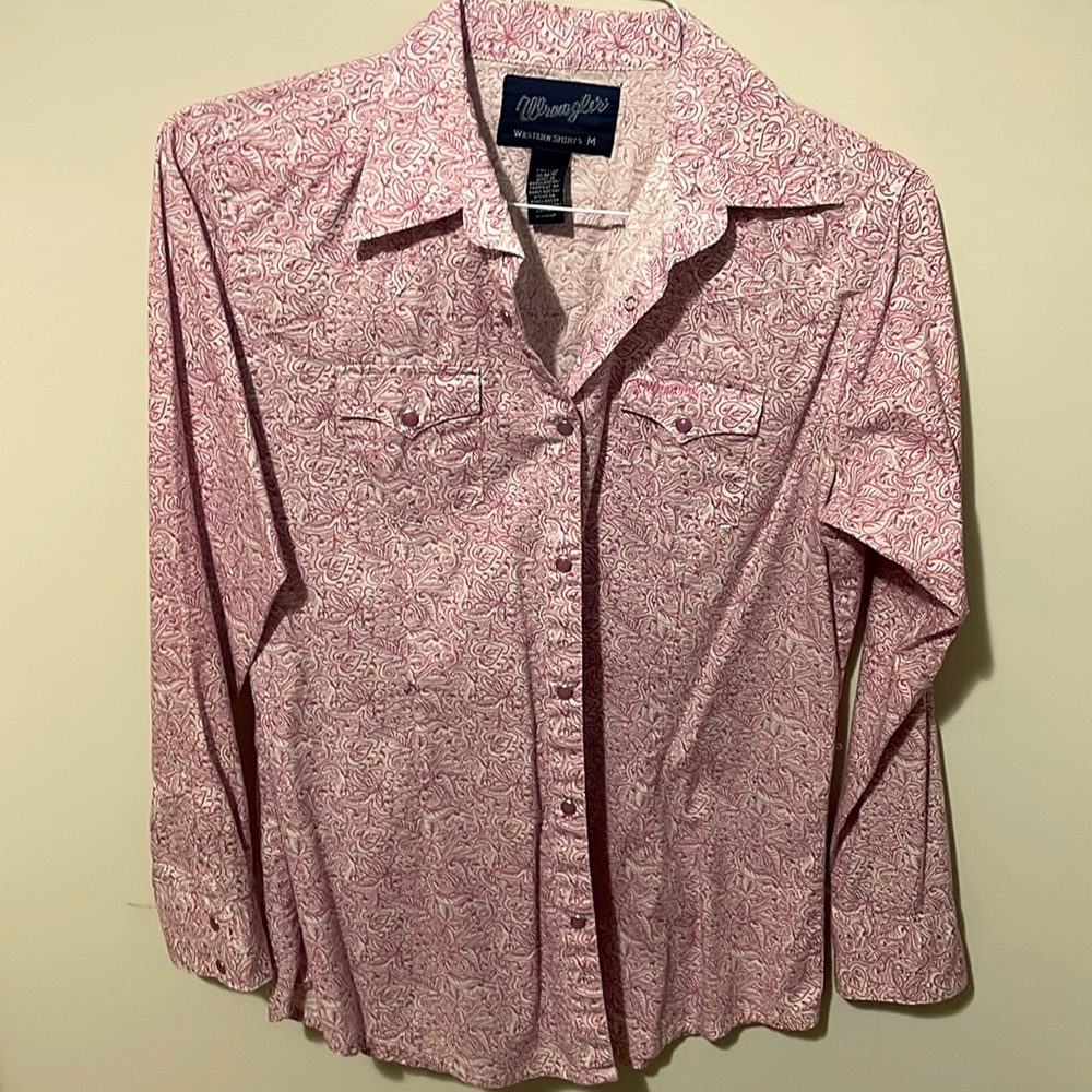 Breast cancer Awareness Button Down